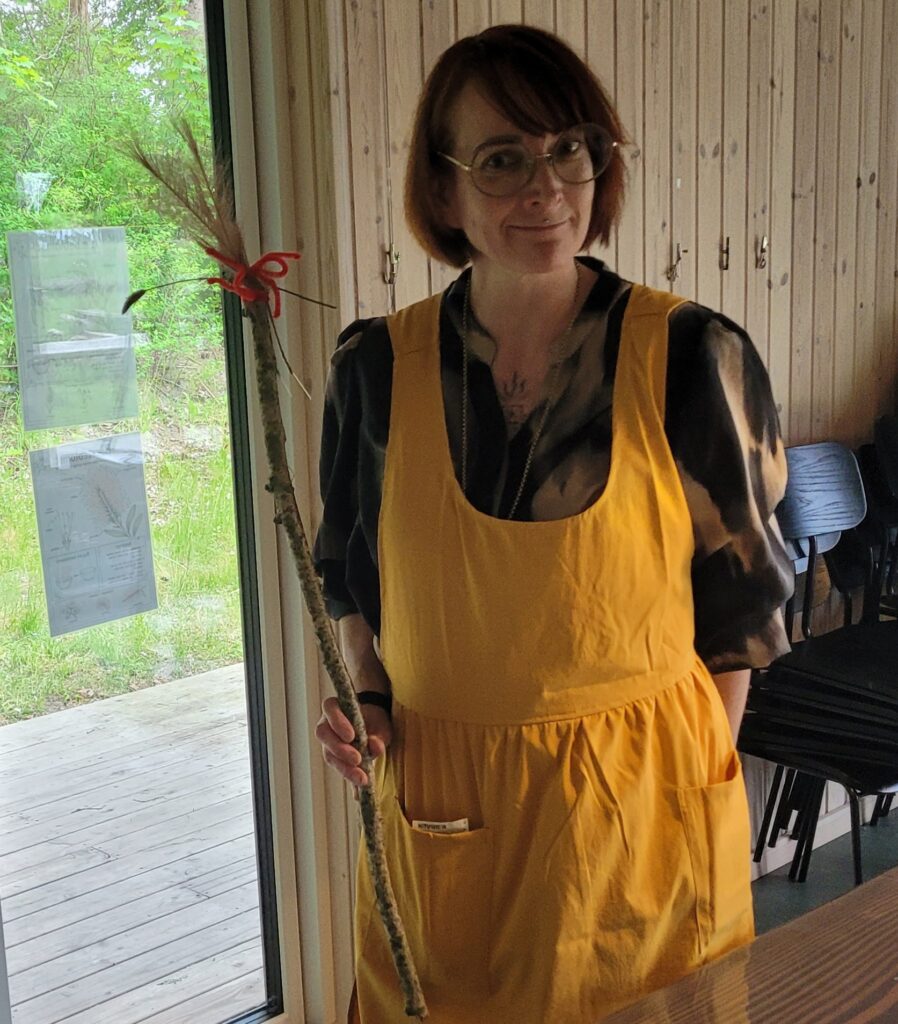 inspirerende dage med workshoppen Spekulative bestøvere kunstner mari keto